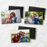 Custom Fridge Magnet Foto Keluarga | Magnet Kulkas Foto Custom Premium | Kado Keluarga Unik Personal Souvenir Foto 2x3 Inch